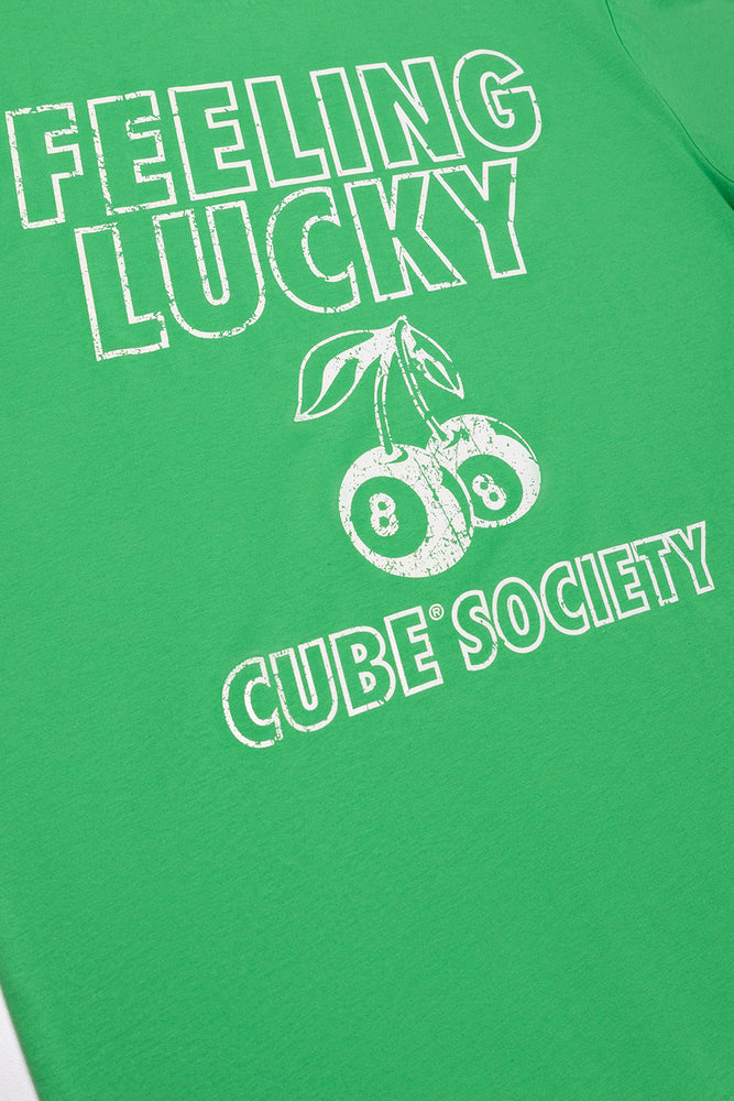 Oversized Graphic T-Shirt Green