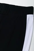 Leggings With Side Tape Black (1)