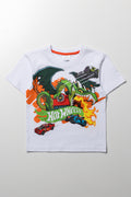 Hot Wheels T-Shirt White