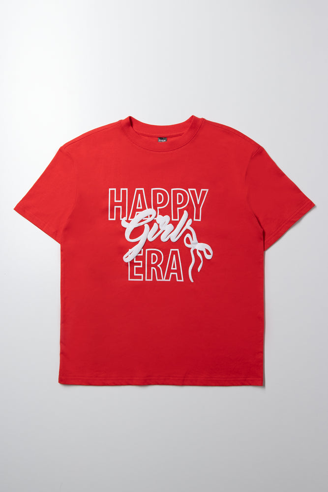Oversized T-Shirt Red