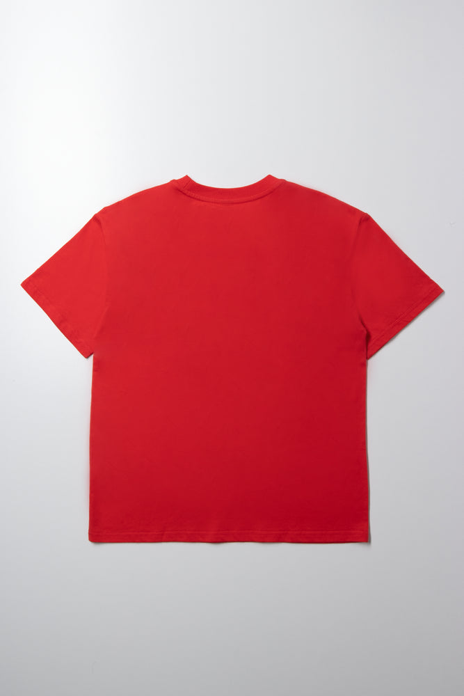 Oversized T-Shirt Red (2)