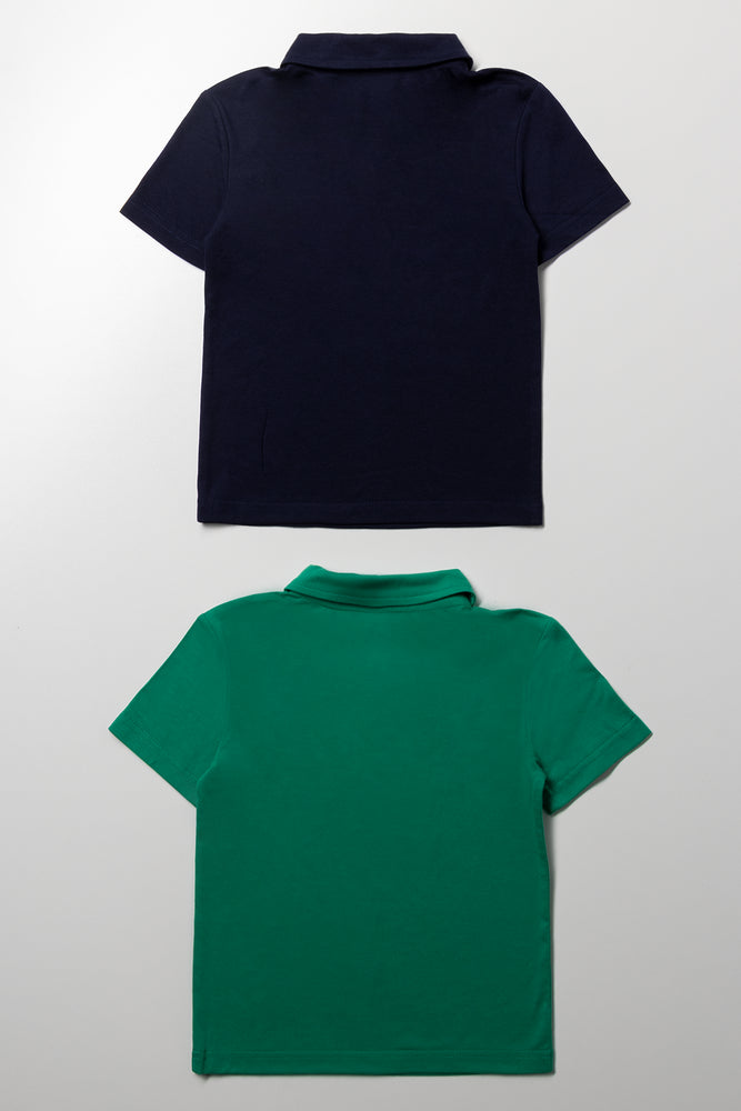 2 Pack Golfers Navy And Green (2)