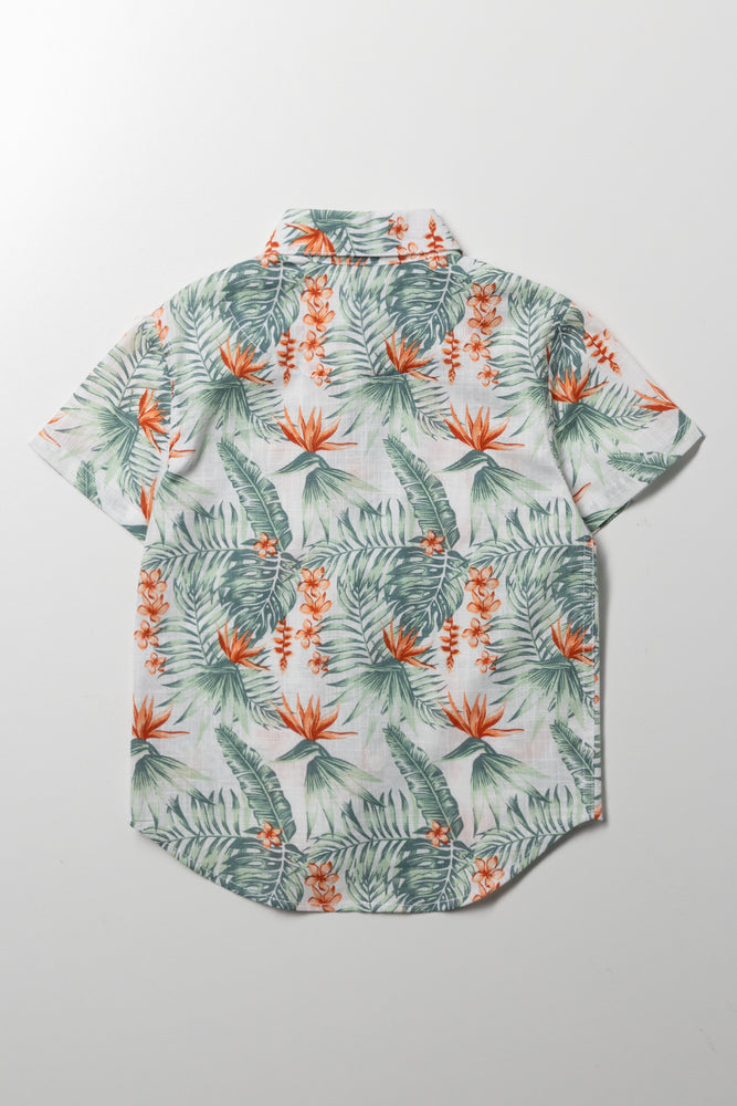 Tropical Print Shirt Multicolour (3)