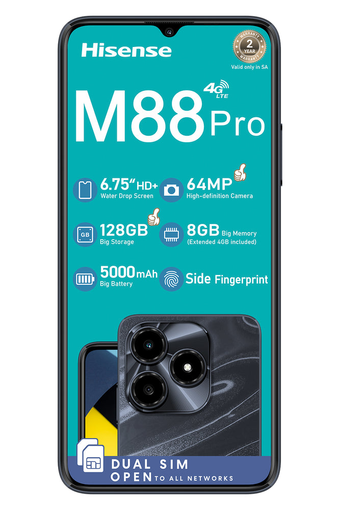 Hisense M88 Pro 128GB Dual Sim