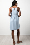 Strappy Dress Light Blue (2)
