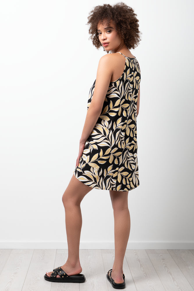 Strappy Dress Black (2)