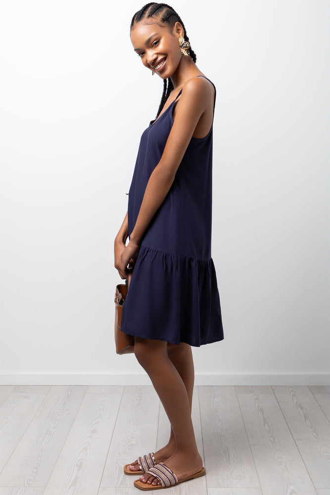 Strappy Dress Navy