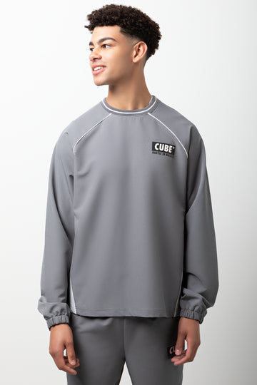 Crewneck Tracktop Grey