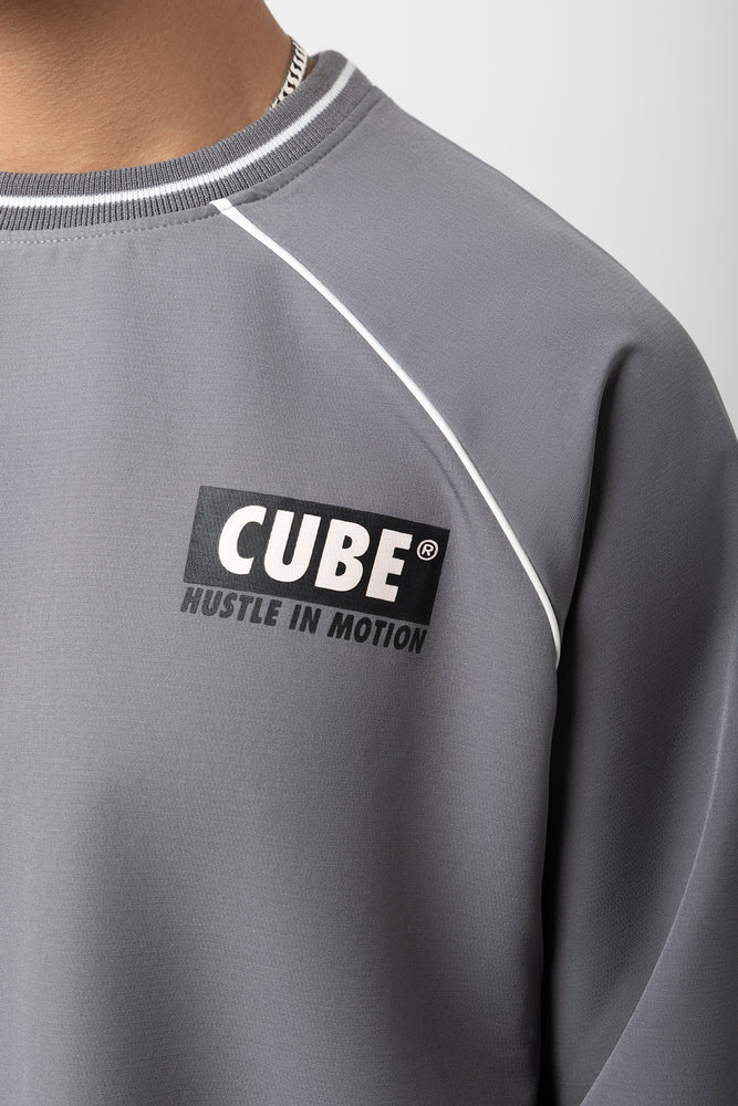 Crewneck Tracktop Grey (3)