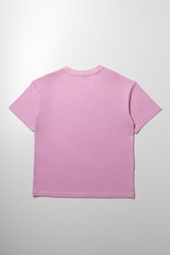 Milkshake Oversized T-Shirt Pink