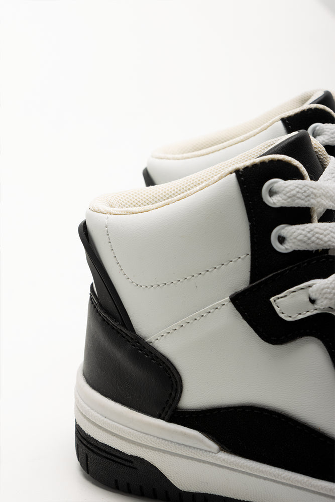 High Top Sneakers Black And White (3)