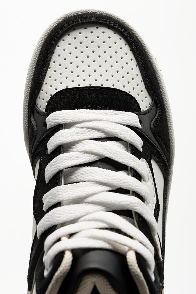 High Top Sneakers Black And White (4)
