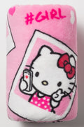 Hello Kitty Throw Pink