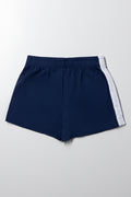 Knit Shorts Navy (2)