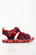 Minnie Mouse Foxing Sandals Navy And Red (1)