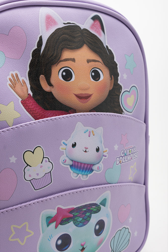 Gabby's Dollhouse Back Pack Purple (3)
