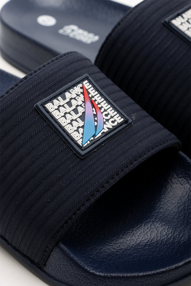 Rubber Slides Navy (2)