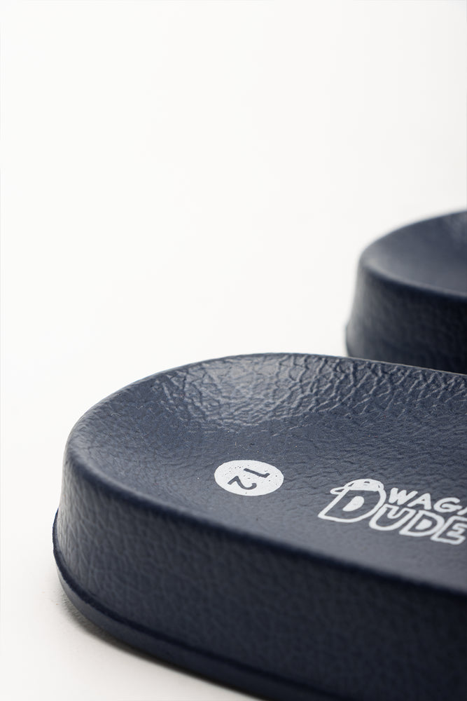Rubber Slides Navy (3)