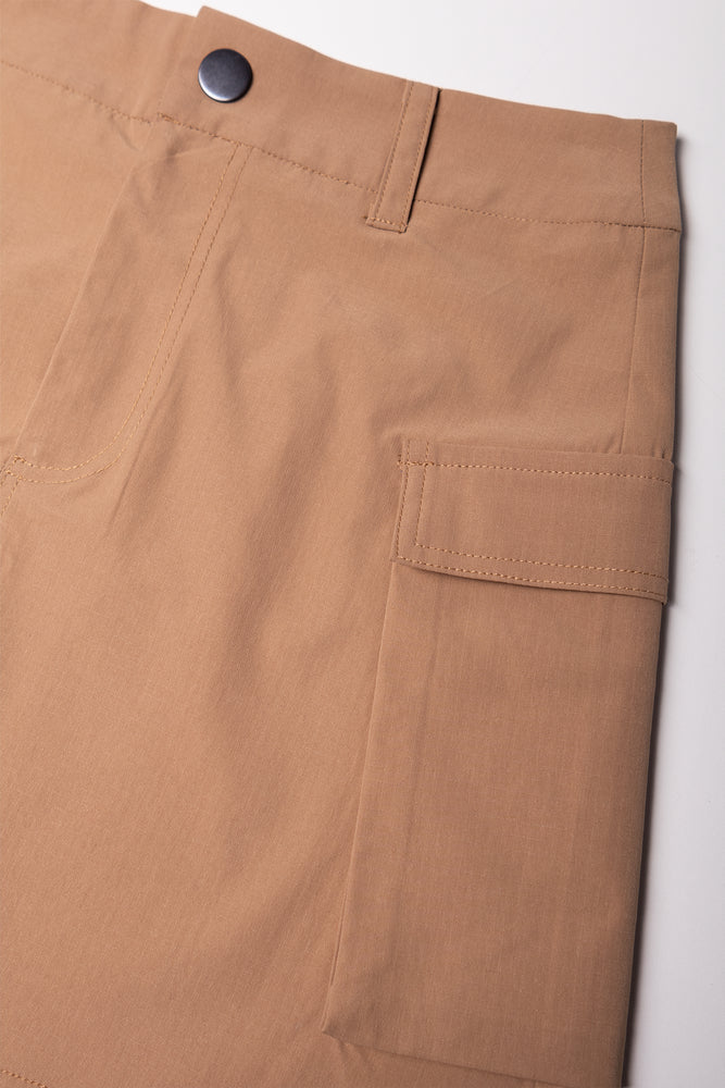 Cargo Skirt Natural (1)