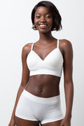 Seamfree Bralette White