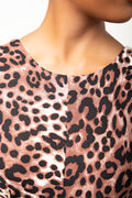 Animal Print Dress Brown (3)