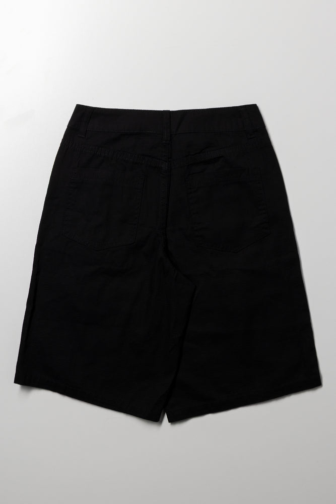 Cargo Shorts Black (3)