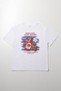 Oversized Graphic T-Shirt White