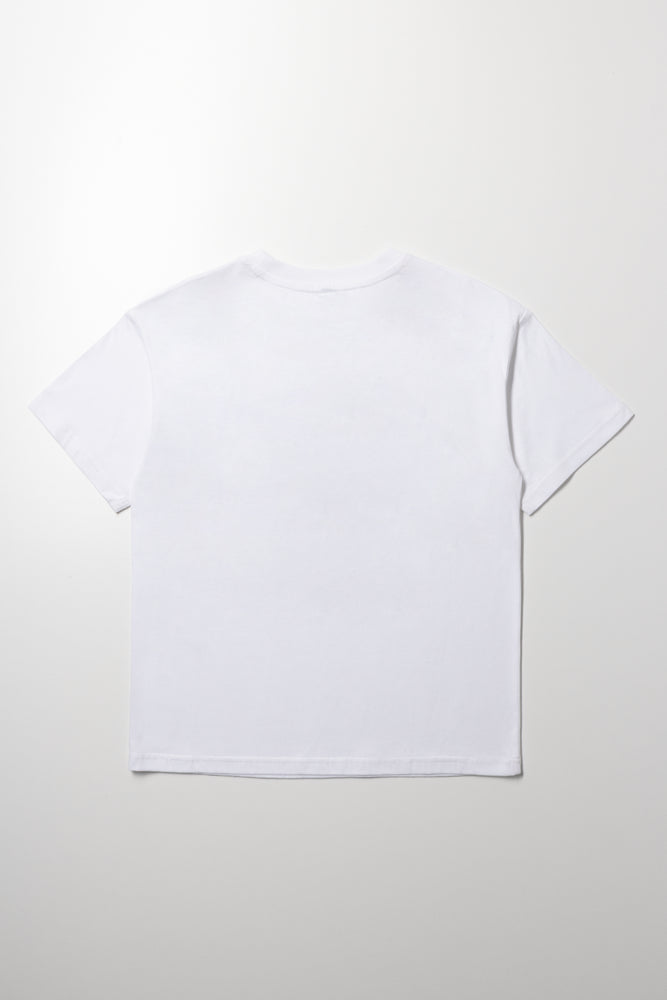Oversized Graphic T-Shirt White (2)