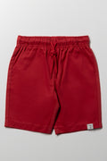 Woven Shorts Red