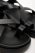 Strappy Sandals Black (2)