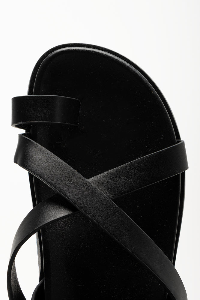 Strappy Sandals Black (4)
