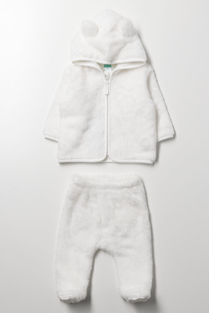 Fleece Set White
