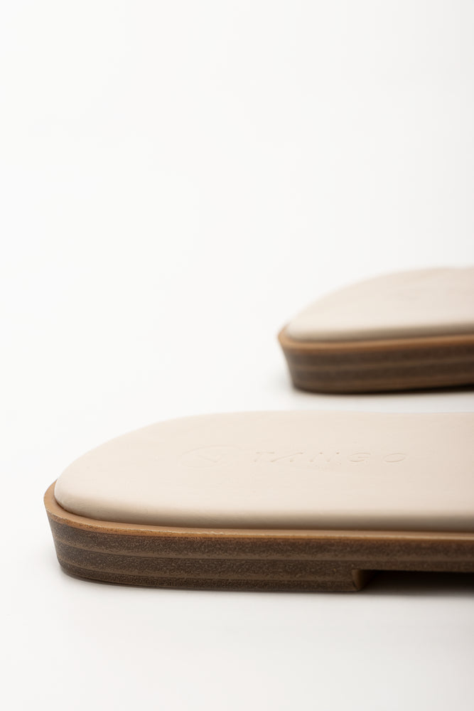 Flower Trim Mule Natural (3)