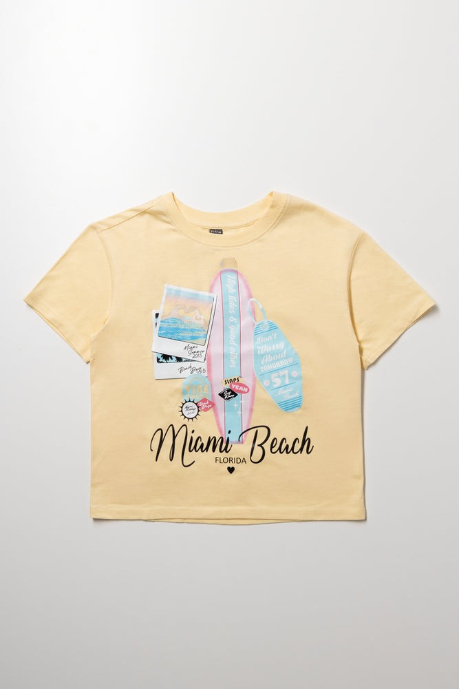 Short Sleeve T-Shirt Yellow