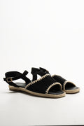 Espadrille Sandals Black