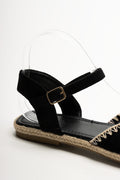 Espadrille Sandals Black (3)