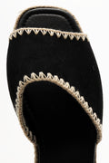 Espadrille Sandals Black (4)