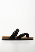 Toe Post Sandals Black