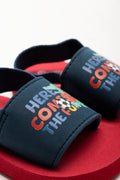 2 Pack Sandals Navy And Red (1)