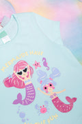 2 Pack T-Shirts Blue Multi (1)