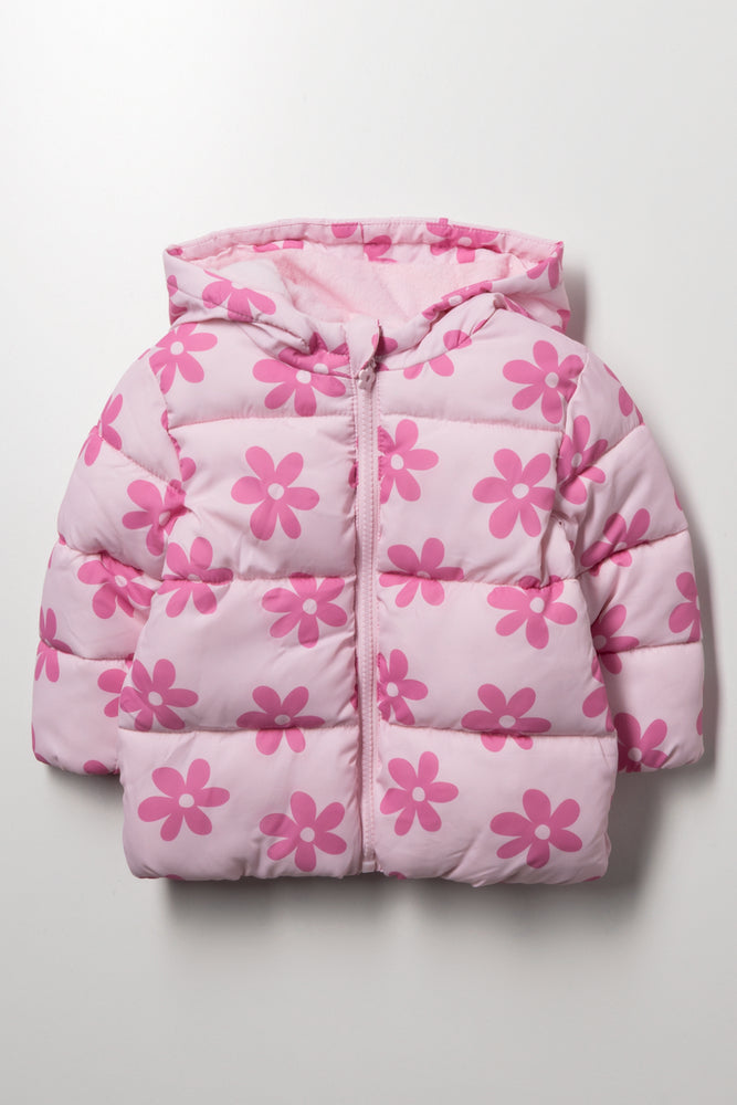 Puffer Jacket Pink