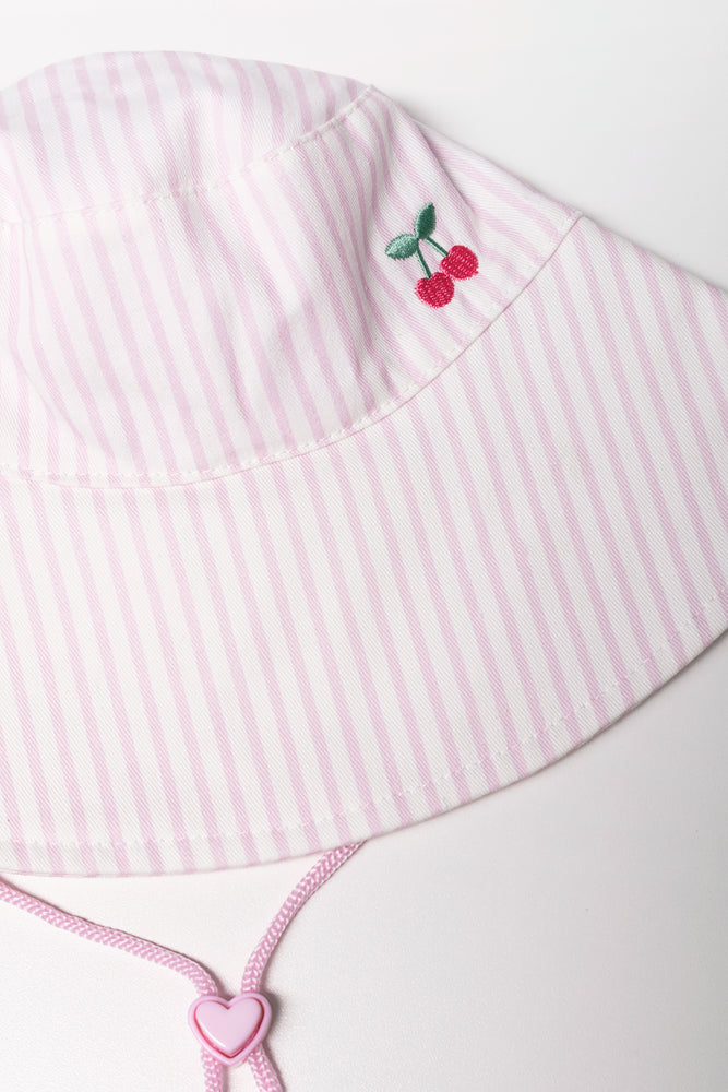 Striped Hat Pink (1)