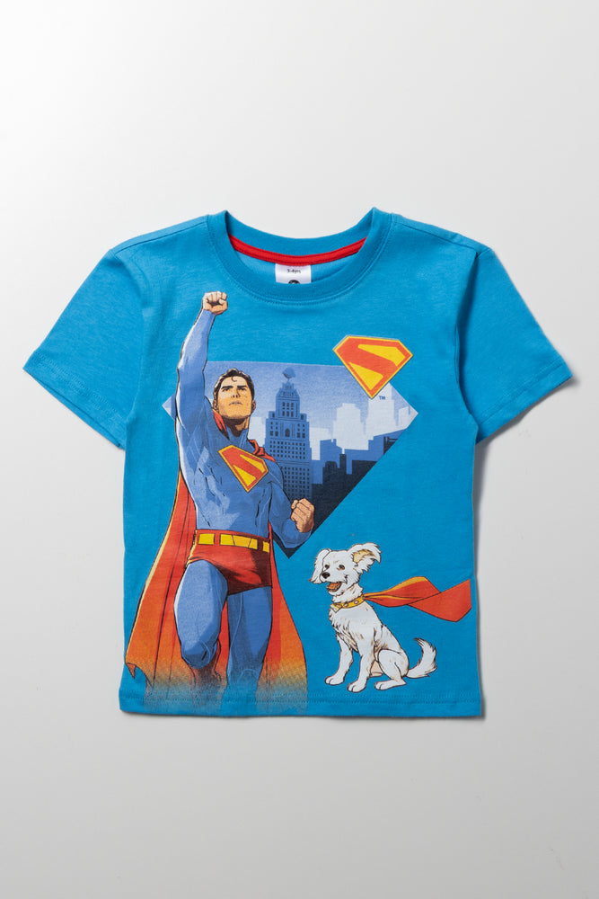Superman T-Shirt Blue