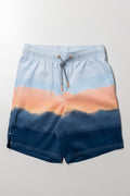 Stripe Swim Shorts Blue