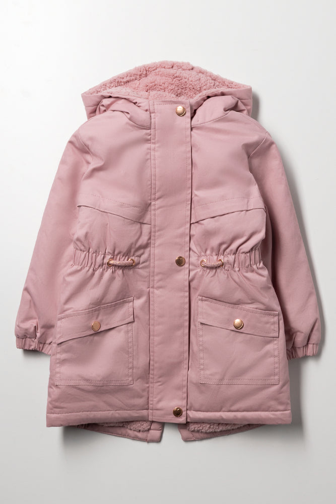 Parka Jacket Pink