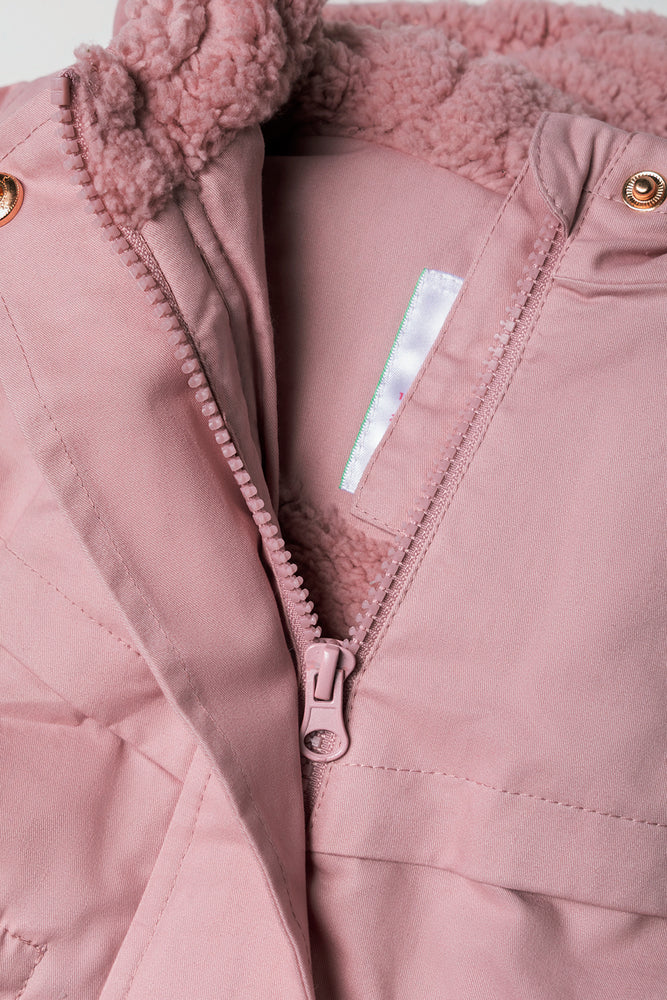 Parka Jacket Pink
