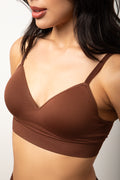 Seamfree Bralette Brown (3)