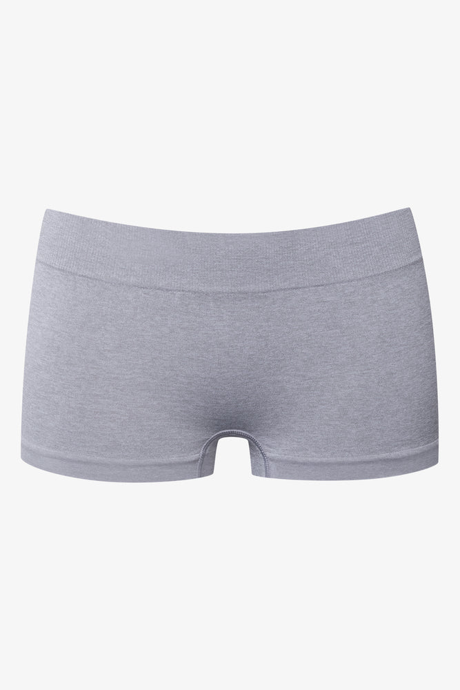 3 Pack Seamfree Boyleg Panties Grey, Pink And White (3)