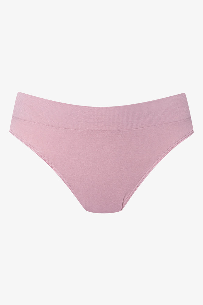 3 Pack Seamfree Brazilian Panties Grey, Pink And White (1)