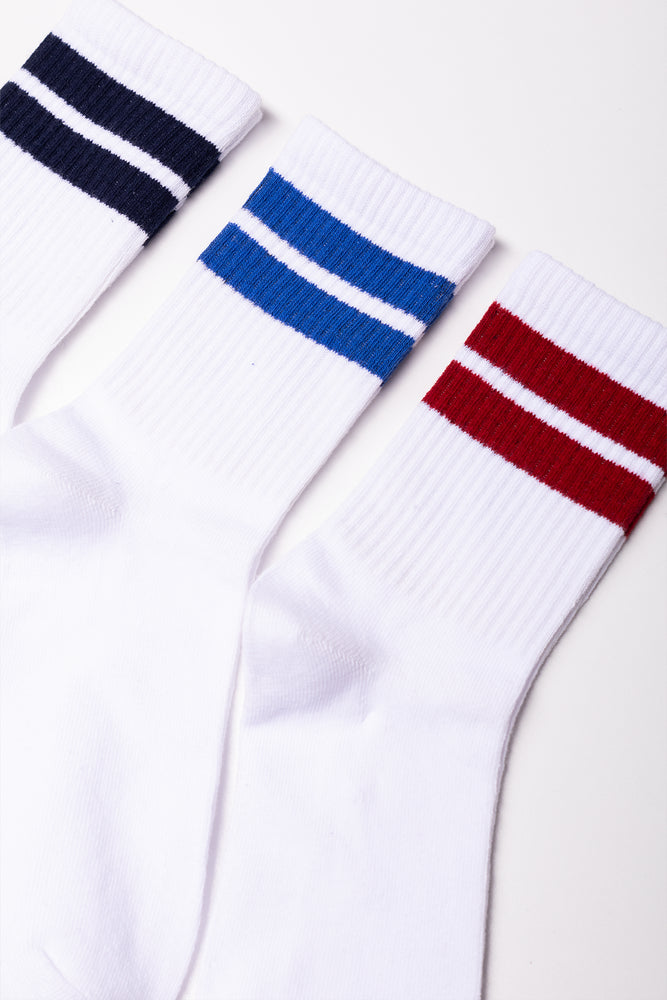 3 Pack Socks White (1)